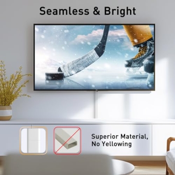 Delamu Cord Hider - 62.8in Cable Management Solution