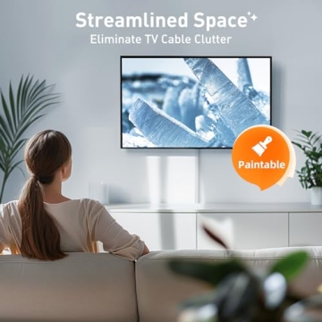 Delamu Cord Hider - 62.8in Cable Management Solution