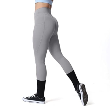 Aoxjox Trinity High Waisted Yoga Pants with Pockets