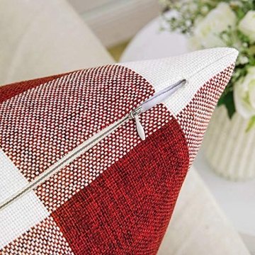 MIULEE Decorative Buffalo Check Pillow Covers for Home