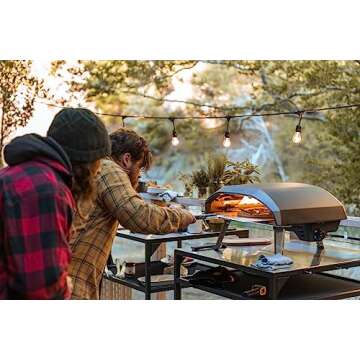 Ooni Koda 16 Gas Pizza Oven - Essentials Pizza Oven Bundle - Includes 14" Perforated Pizza Peel