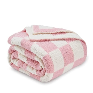 CozeCube Ultra Soft Checkered Blanket for Every Home