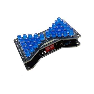 Treedix Solder Practice Kit Electronic Hourglass Led DIY Kits Practice Board Blue Ray Assemble Solde...