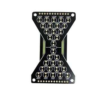 Treedix Solder Practice Kit Electronic Hourglass Led DIY Kits Practice Board Blue Ray Assemble Soldering Practice Fun Project