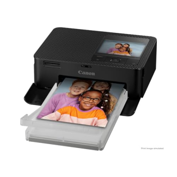 Canon SELPHY CP1500 Compact Photo Printer, Portable Photo Printer, Instant Photo Printer, Mobile Fri...