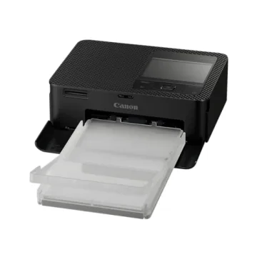 Canon SELPHY CP1500 Compact Photo Printer, Portable Photo Printer, Instant Photo Printer, Mobile Friendly, AirPrint, Black