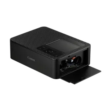 Canon SELPHY CP1500 Compact Photo Printer, Portable Photo Printer, Instant Photo Printer, Mobile Friendly, AirPrint, Black