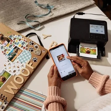 Canon SELPHY CP1500 Compact Photo Printer, Portable Photo Printer, Instant Photo Printer, Mobile Friendly, AirPrint, Black