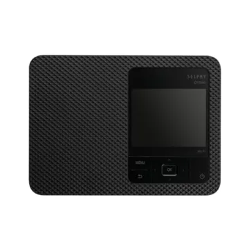 Canon SELPHY CP1500 Compact Photo Printer, Portable Photo Printer, Instant Photo Printer, Mobile Friendly, AirPrint, Black