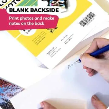 Premium Glossy Photo Paper 8.5 x 11" for Inkjet Printers