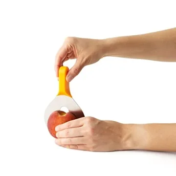 Chef'n Peachster Peach Pitter - Effortless Stone Fruit Task