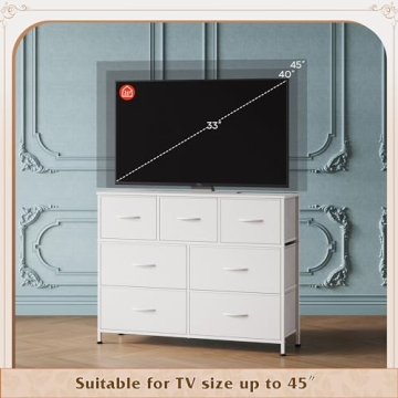 WLIVE 7-Drawer Dresser for Home Organization and Style