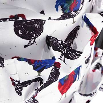 Nimoroc Chicken Egg Collecting Apron - 12 Deep Pockets, Durable Design