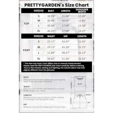 PRETTYGARDEN Women's 2 Piece Beach Vacation Outfits Casual Cropped Tank Top High Waist Shorts Set Tracksuit (Khaki,Small)