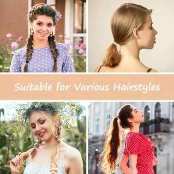 Stylish OHCISP Boho Hair Ties for All Hair Types