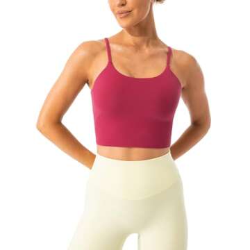 Lavento Longline Sports Bra for Yoga and Everyday Comfort