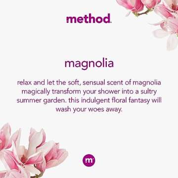 Method Body Wash, Magnolia - Hydrating & Eco-Friendly