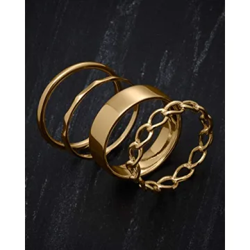 Elegant Milla Dainty Rings - Gold & Silver Stackable Designs