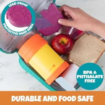 Bentology Themed Hard Ice Packs for Kids' Lunch Boxes