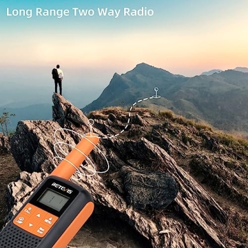 Retevis RT49 Waterproof Rechargeable Walkie Talkies Best for Outdoors