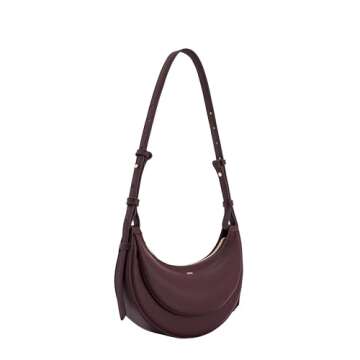 JW PEI Sharon Crossbody Bag in Claret - Stylish and Functional