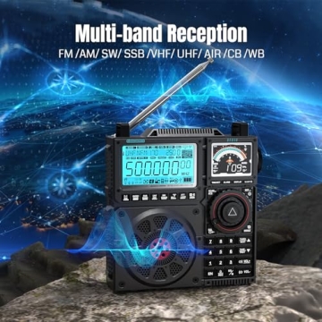 Raddy RF919 Multi-Band Radio - Ideal for Music and News