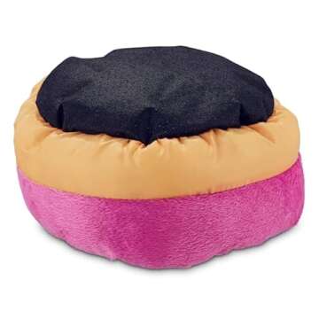 You & Me Yummy Snuggles Small Animal Donut Bed