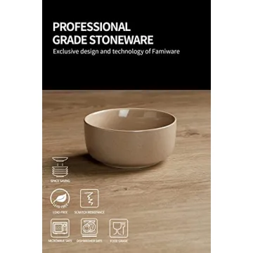 Famiware Milkyway Cereal Bowl Set - 25oz for Kitchen