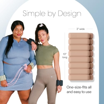 Bala Bangles Adjustable Wrist & Ankle Weights for All Fitness