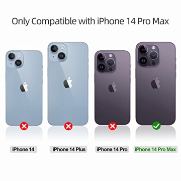 K TOMOTO iPhone 14 Pro Max Case - Stylish Protection and Durability