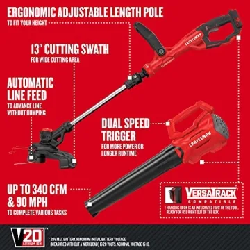 CRAFTSMAN 20V MAX Weedwacker and Blower Combo Kit