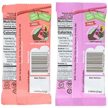 Healthy BEAR Real Fruit Rolls Variety Pack - 16 Count