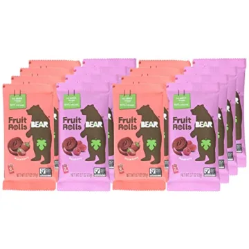 Healthy BEAR Real Fruit Rolls Variety Pack - 16 Count