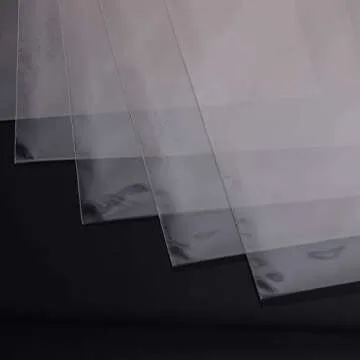 Sannigora Clear Resealable Cello Bags for Treats