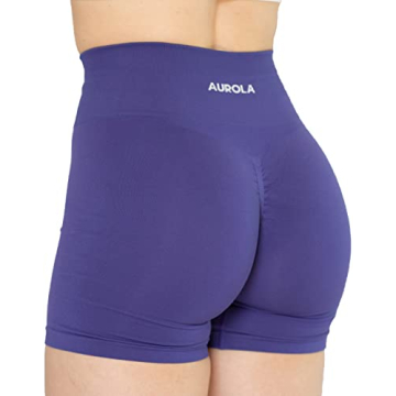AUROLA Intensify Workout Shorts - High Waisted Activewear for Women