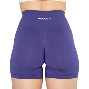AUROLA Intensify Workout Shorts - High Waisted Activewear for Women