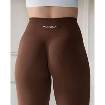 AUROLA Workout Leggings with Tummy Control & Comfort