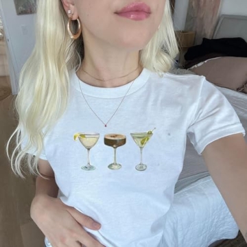 Stylish Y2K Fruit Printed Crop Top for Women and Teens