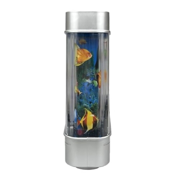Tokenkuko Motion Lamp Mini Aquarium with Tropical Fish