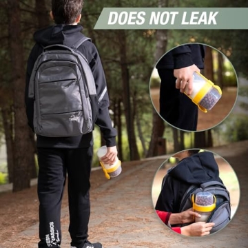 EYNEL Breakfast Cups - 22 oz On-the-Go Cereal & Yogurt