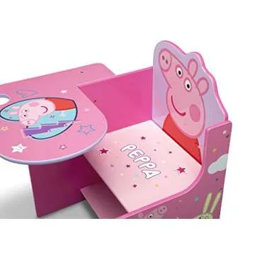 Delta Children Peppa Pig Desk with Storage for Kids