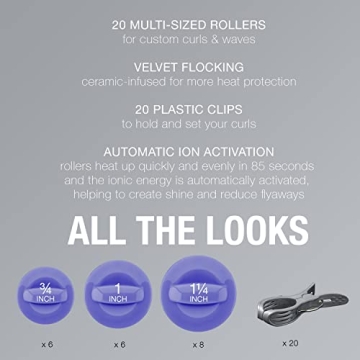 Conair Infinitipro Hot Roller Set for Bouncy Curls