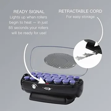 Conair Infinitipro Hot Roller Set for Bouncy Curls