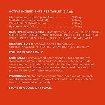 Wag Hip & Joint Tablets for Small Dogs, 150 Count