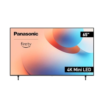 Panasonic W95 Series 65-Inch Mini LED 4K Ultra HD Smart Fire TV with Dolby Atmos, 144Hz