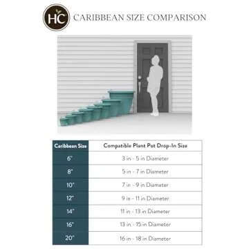 6 Inch Pink Rose Planter - Ideal for Indoor & Outdoor Use