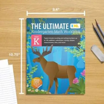 IXL The Ultimate Math Kindergarten Workbook for Kids