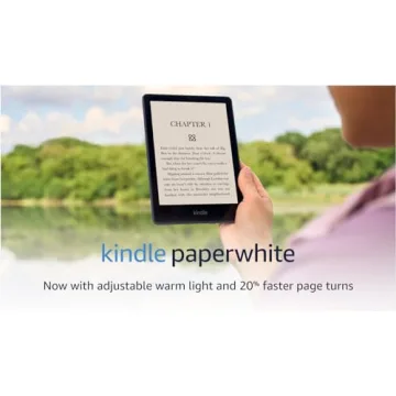 Amazon Kindle Paperwhite with 6.8" Display and Warm Light
