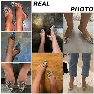 Chic AMINUGAL Slingback High Heel Sandals for Elegant Occasions