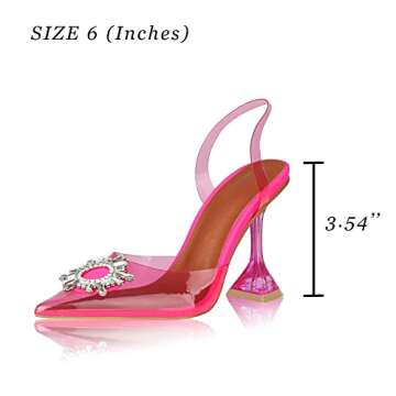 Chic AMINUGAL Slingback High Heel Sandals for Elegant Occasions